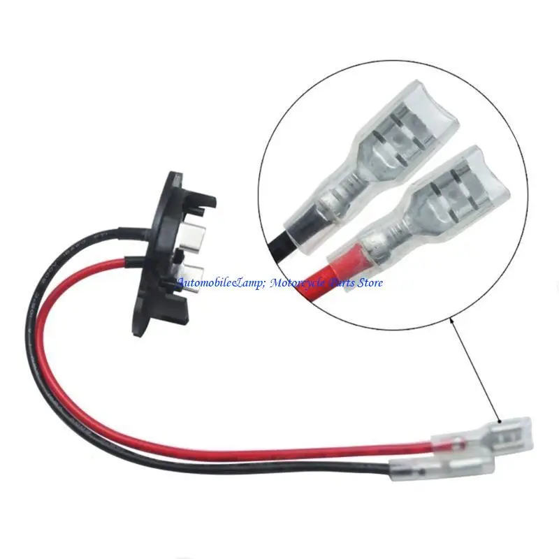 H7BD 2Pcs Auto Headlight Bulb Holder H7 LED Bulb Deck Base Retainer for Golf 5 MK5
