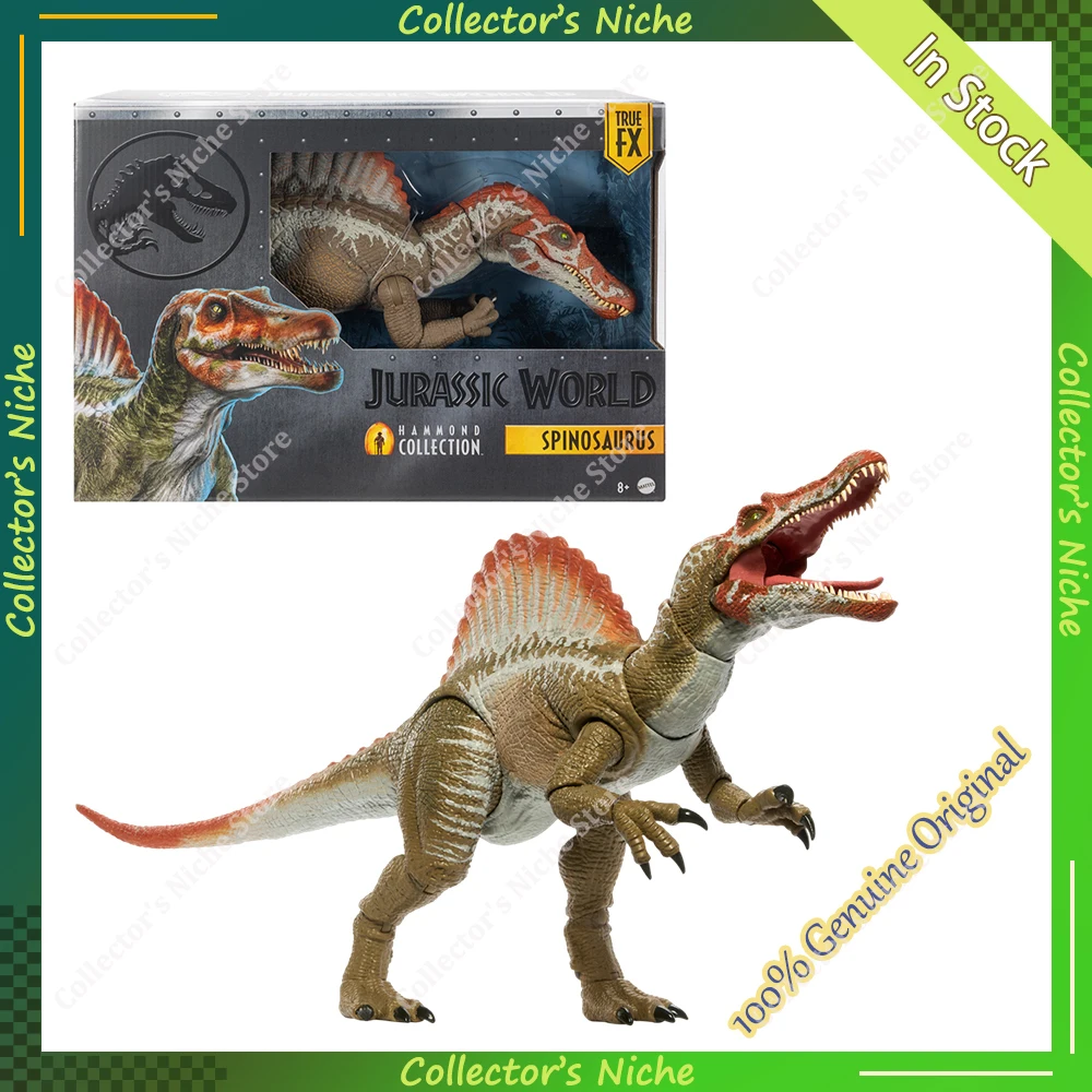 Jurassic Hammond – grande série de Collection, dieu de la guerre, Spinosaurus, modèle de dinosaure Super mobile JCH09, en Stock