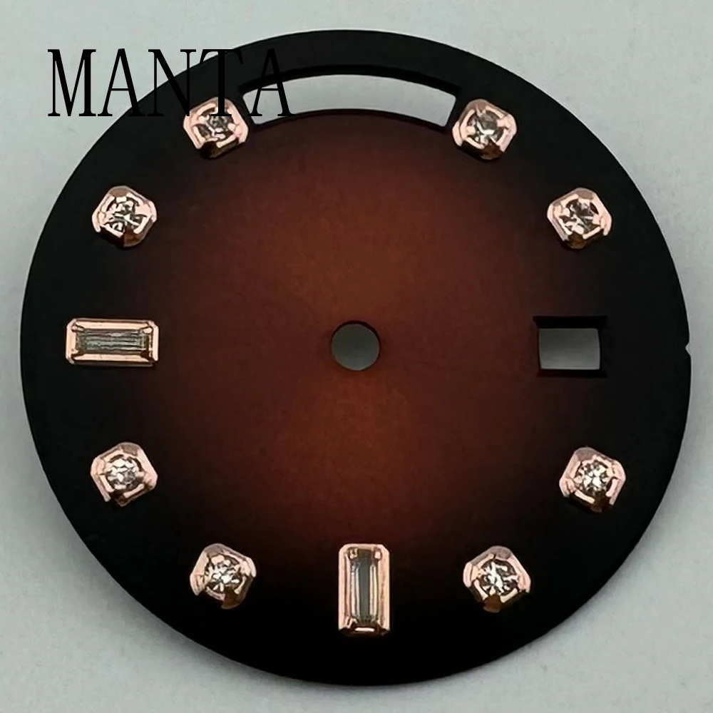 MANTA-esfera estéril de 29mm, ajuste de la gaviota de tianjia ST1614, movimiento verde, azul, rojo y gris