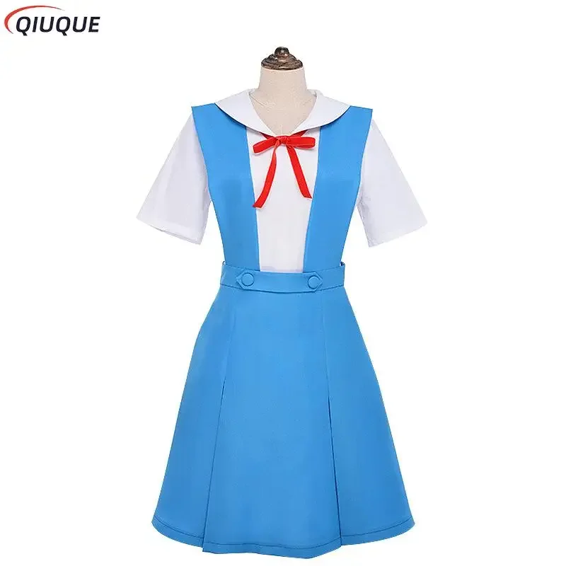 Anime Eva Asuka Langley Soryu Ayanami Rei cosplay costume women dress outfit gilrs school uniforms