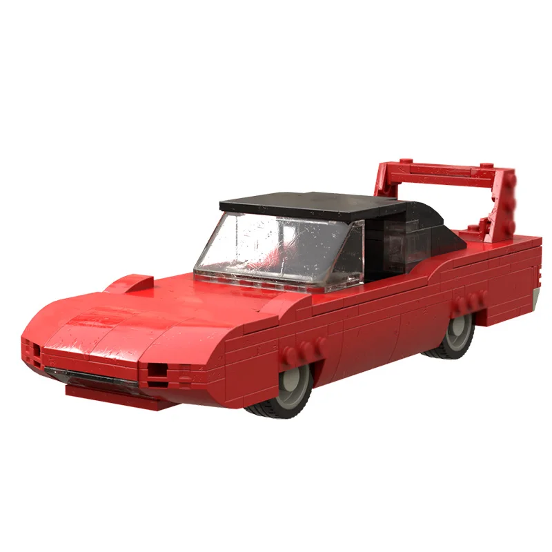 City Car Model MOC Building Bricks High-Performance American Muscle Car Modular Technology Children Holiday Gifts Assemble Toys