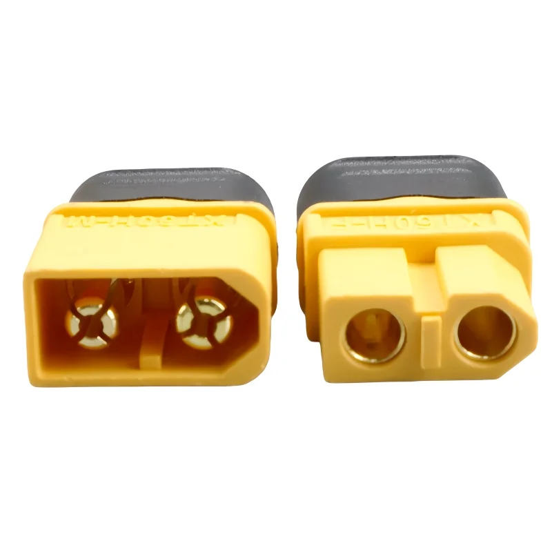 10 Paar XT60H (XT60 Upgrade) Steckverbinder, XT60H Stecker und Buchsen Bullet-Steckverbinder mit Hülle für Lithium-Batterien RC-Flugzeuge und Autos – Detail 3
