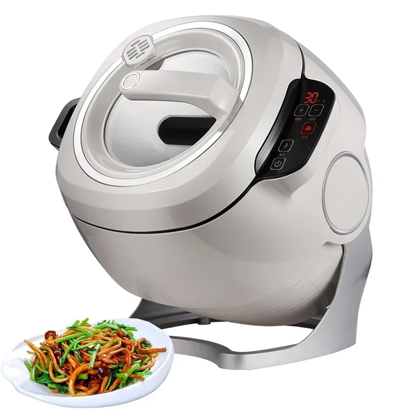 

6L Drum Automatic Cooking Machine 110/220v Robot Cooker Multi-function 2000W Intelligent Automatic Cooking Robot