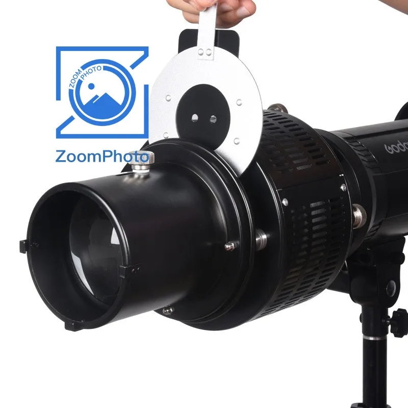 C8605 Universal Upgraded Optical Snoot Bowens Mount for Creative Photography Special Effects