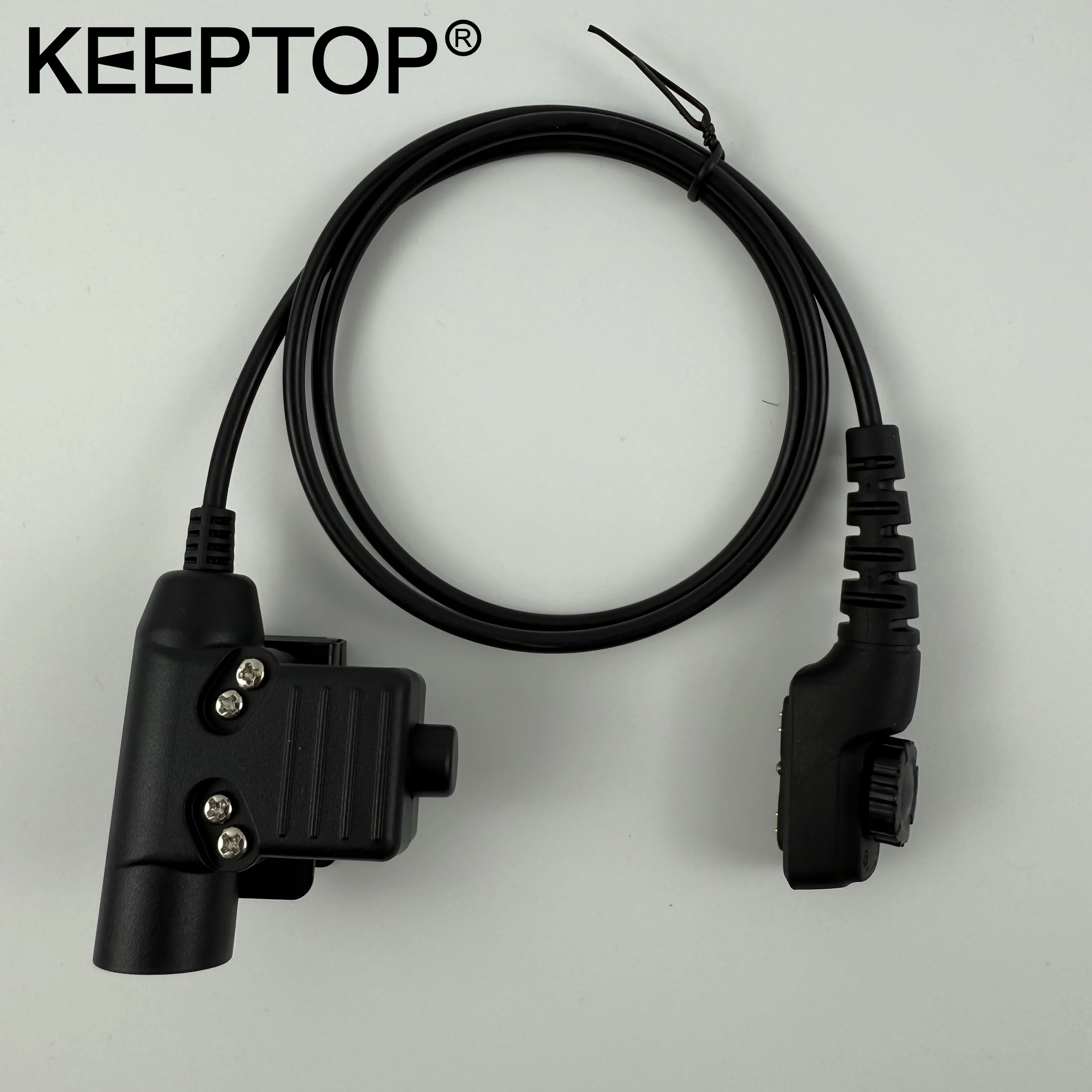 Тактический адаптер KEEPTOP U94 PTT 7,1, адаптер для гарнитуры для рации Hytera PD780/780G/PD788/700 PT580D