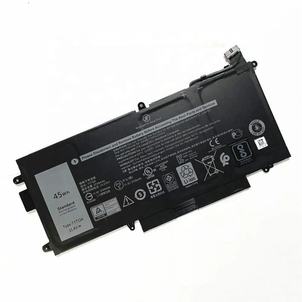 Imagem -03 - Bateria do Portátil para Dell Latitude 3189 5289 7280 7389 7390 em Original Novo Série Cfx97 Tg741 11.4v 45wh