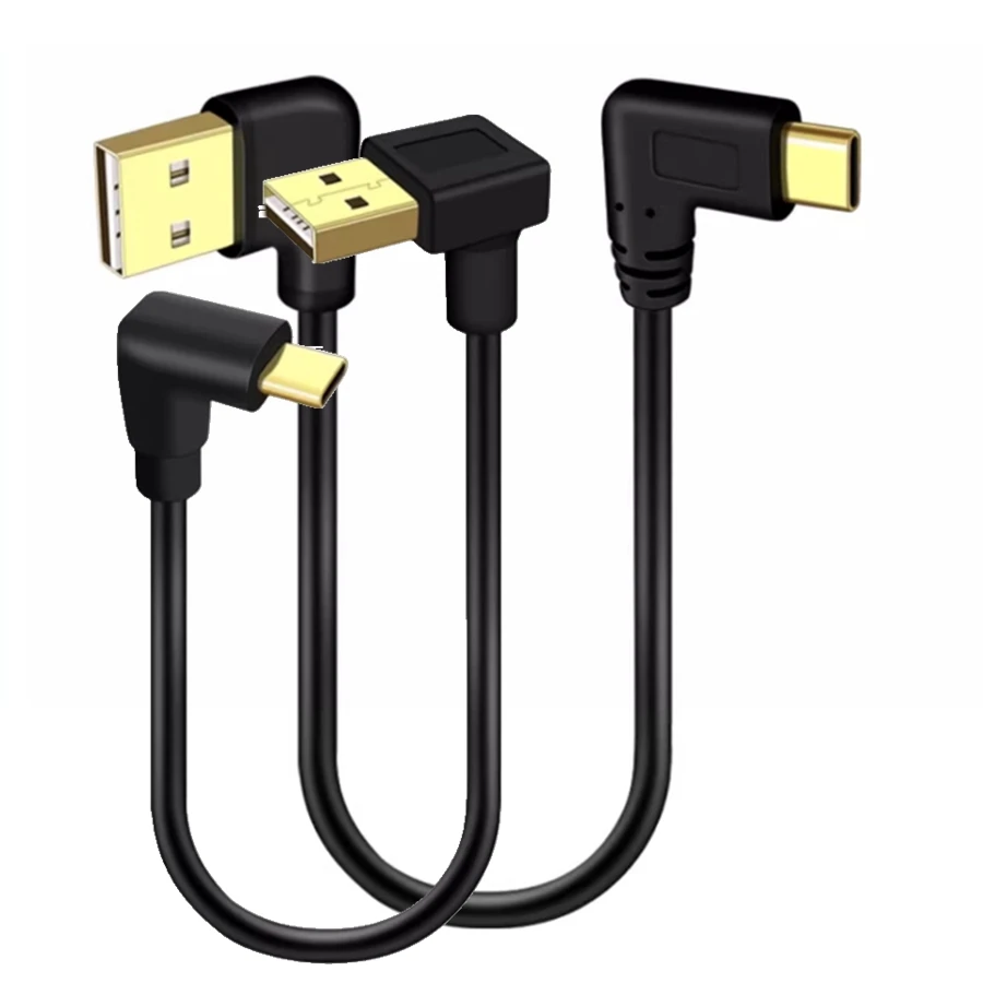 USB-C Type C Reversible Fast Charging Data Cable Double-Sided 0.25m 0.5m 1m for Mac Tablet Cell Phone