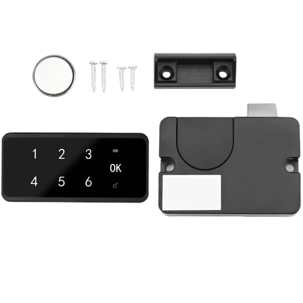 قفل أمان للخزانة، قفل أمان للطاقة، للاستخدام الداخلي والخارجي، طاقة احتياطية، استهلاك منخفض للطاقة للخزائن