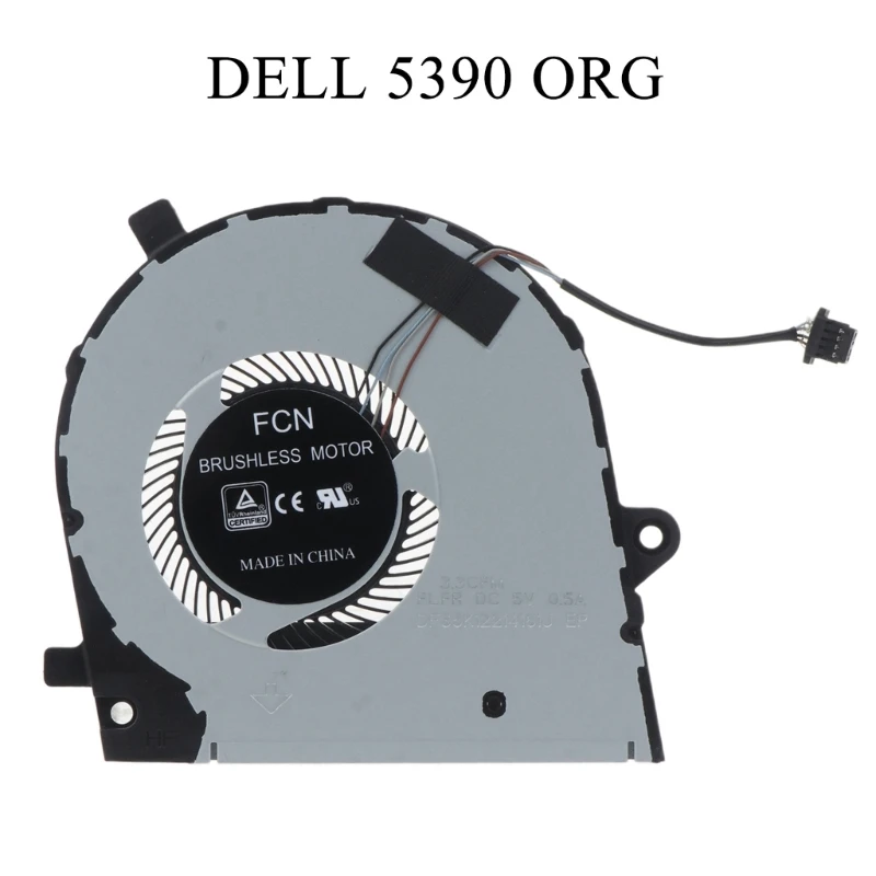 Ventilador de refrigeración de CPU portátil para Kipas Pendingin Vostro 5390 5391 7391 TCV60 FCN KDK