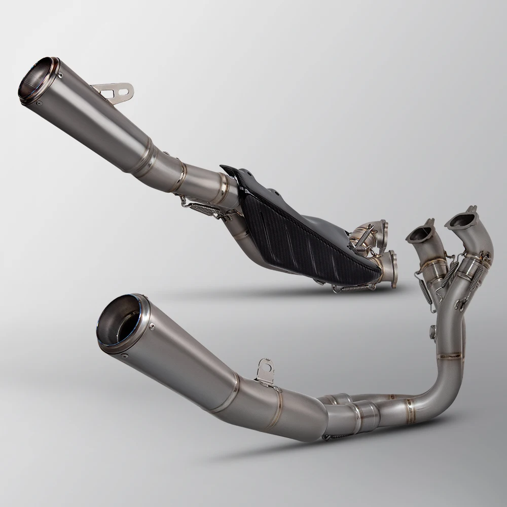 Titanium full exhaust system Proejct with titanium exhausts S1-GP For Ducati Panigale V4 Streetfighter V4 SP PANIGALE V4 V4 S