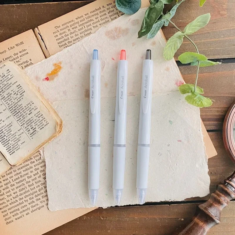 

Шариковая ручка PILOT Acroball 0,5/0,7 мм, гладкие чернила с низкой вязкостью, свободное письмо, минималистичный прозрачный стержень для ручки, высококачественные канцелярские принадлежности