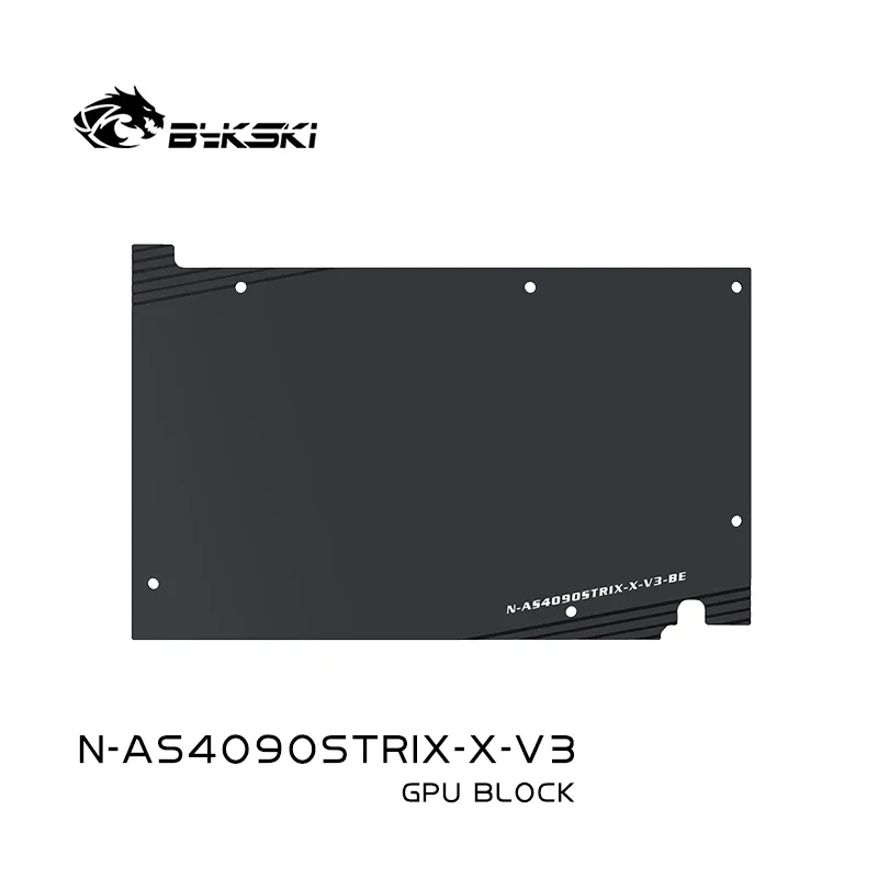 Bykski N-AS4090STRIX-X-V3 GPU-Block für ASUS TUF GAMING/ROG STRIX RTX4090 Grafikkarte Wasserkühlung/AI Intelligence Deep Learning