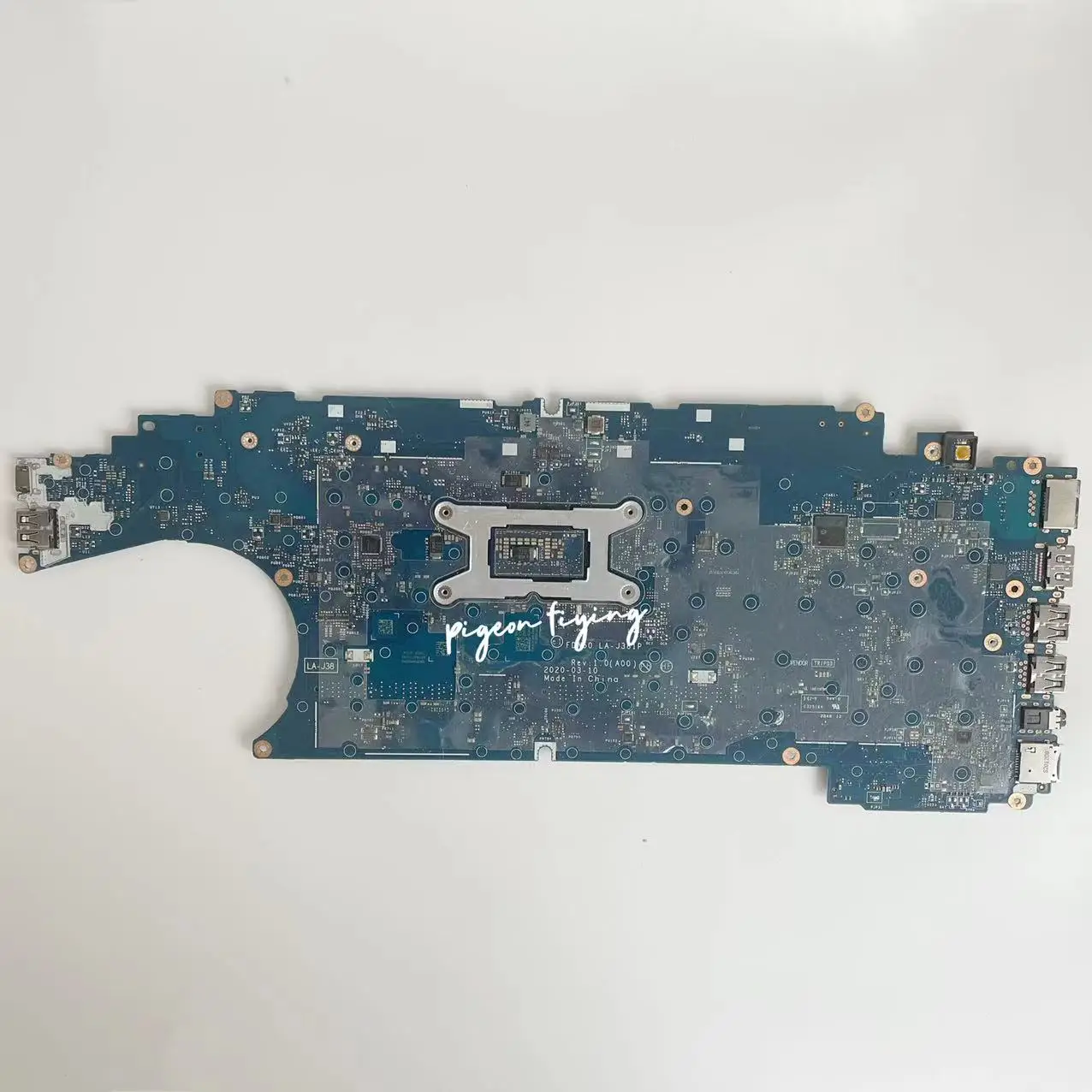 Imagem -02 - para Dell Latitude 5510 Laptop Motherboard Cpu I510310u Srgkx Ddr4 Cn0j67m8 0j67m8 J67m8 100 Testado ok Fdw50 La-j381p