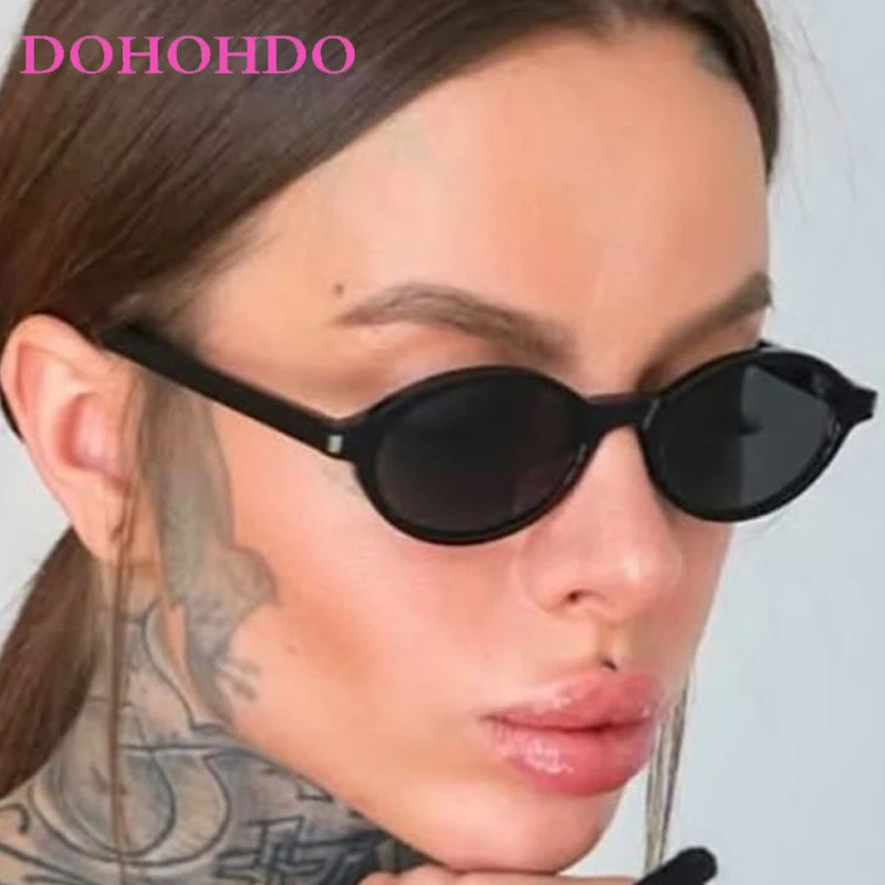 

2025 Vintage Small Frame Oval Women Sunglasses New Luxury Design Trend Men Sunglass Outdoor Driving Travel Eyewear Ladies UV400
