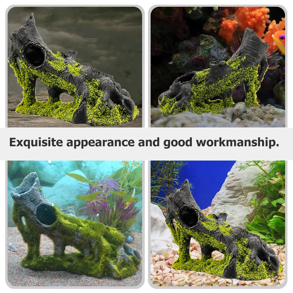 Branch Landscaping Decoration Desktop Fish Tank Tree Trunk Resin Realistic Aquarium