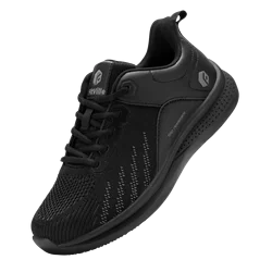 FitVille Women's Work Shoes Slip Resistant and Ultra Cushioning Feet Work Sneaker for All Day Comfortable Walking