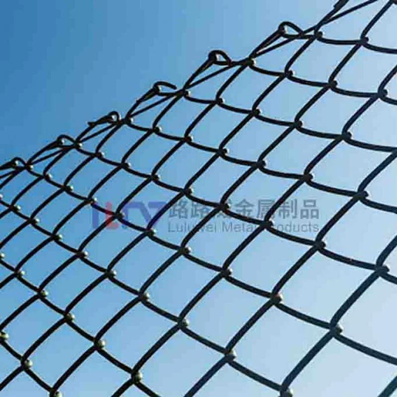 Cerca de malha de arame 3d com elo de corrente de metal galvanizado para estádio de campo comercial personalizado