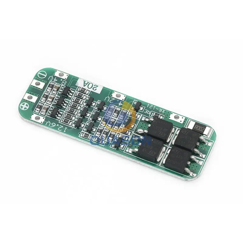 3S 20A Li-ion Lithium Battery 18650 Charger PCB BMS Protection Board For Drill Motor 12.6V Lipo Cell Module 64x20x3.4mm