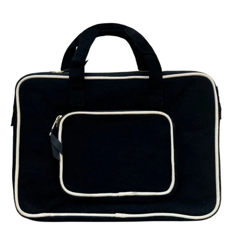 

Laptop bag canvas tote bag can be used for computer daily necessities