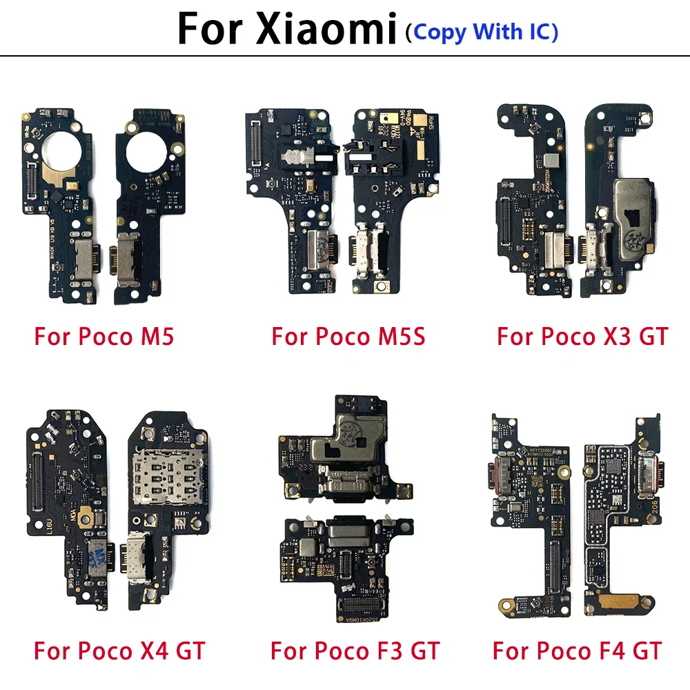 

10 шт., гибкий USB-кабель для зарядки Xiaomi Poco F3 F4 X3 X4 GT M5 M5S