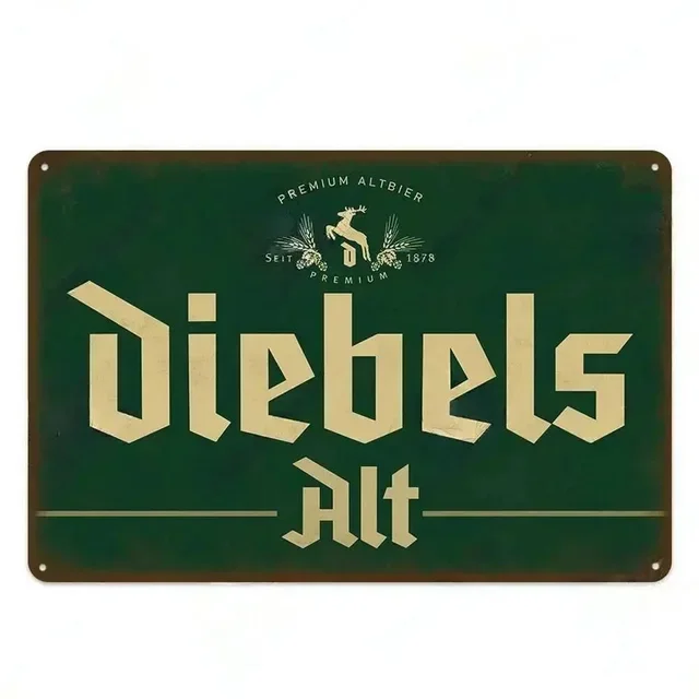 Vintage Metal Tin Signs Plaque  Erdinger Veltins Wall Decoration  Iron Art Posters for Man Cave Home Cafe Garden Club Bar  Re