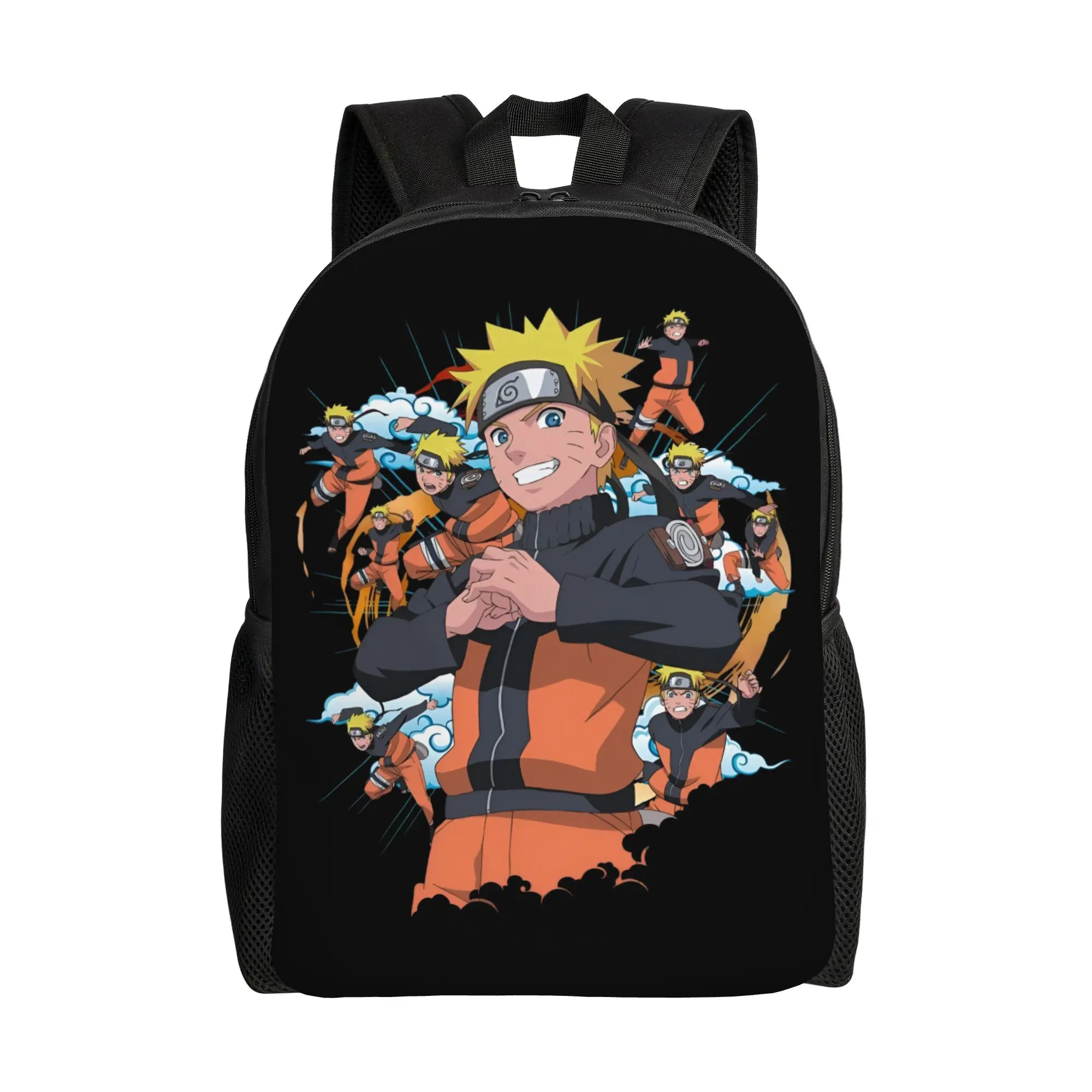 

N-Narutoes Uzumaki Travel Backpack Men Women School Laptop Bookbag Manga College Student Daypack Bags