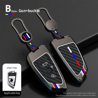 Zinc Alloy Car Key Case Cover for BMW X1 X3 X4 X5 F15 X6 F16 G30 7 Series G11 F48 F39 520 525 f30 118i 218i 320i Car Accessories