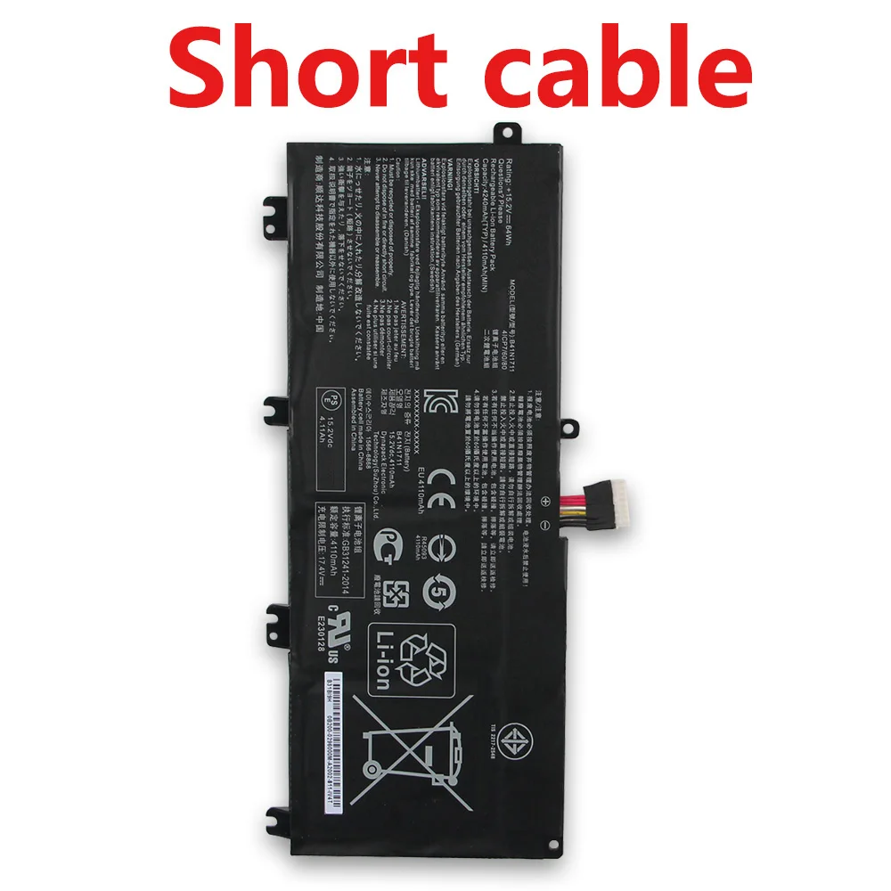 NEW Replacement Battery B41N1711 For ASUS GL503GE GL703GE GL503 GL503VD GL703VM FX705DT FX705DU FX705GD FX705GE FX765GM