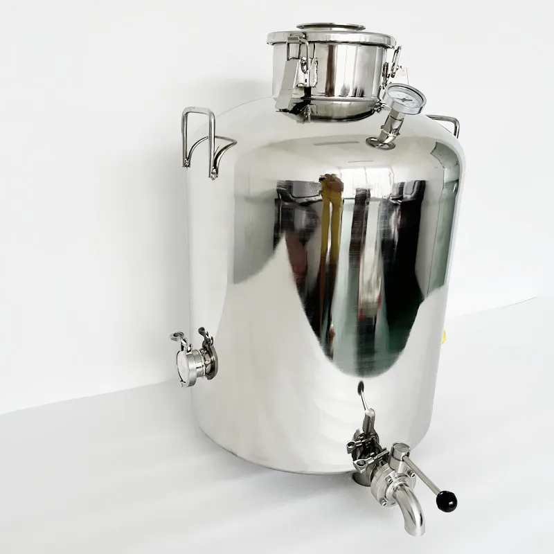 Imagem -04 - Tanque do para a Caldeira da Destilação Tanque 110l Tanque do Brew Tanque da Destilaria 304 Aço Inoxidável