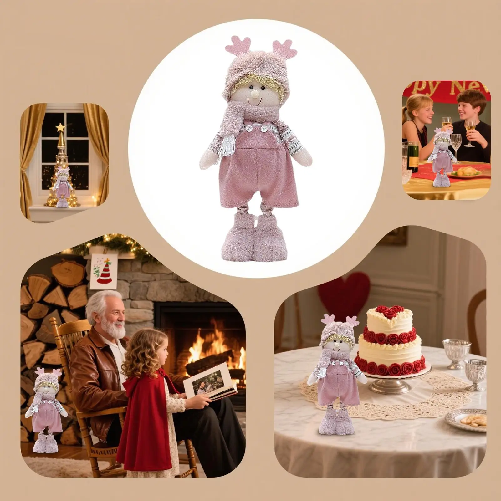 

Cloth Baby Doll Soft Plush Rag Doll For Girl Plush Realistic Safe Toys For Toddler Boy Kids Play House Housewarming Birthday