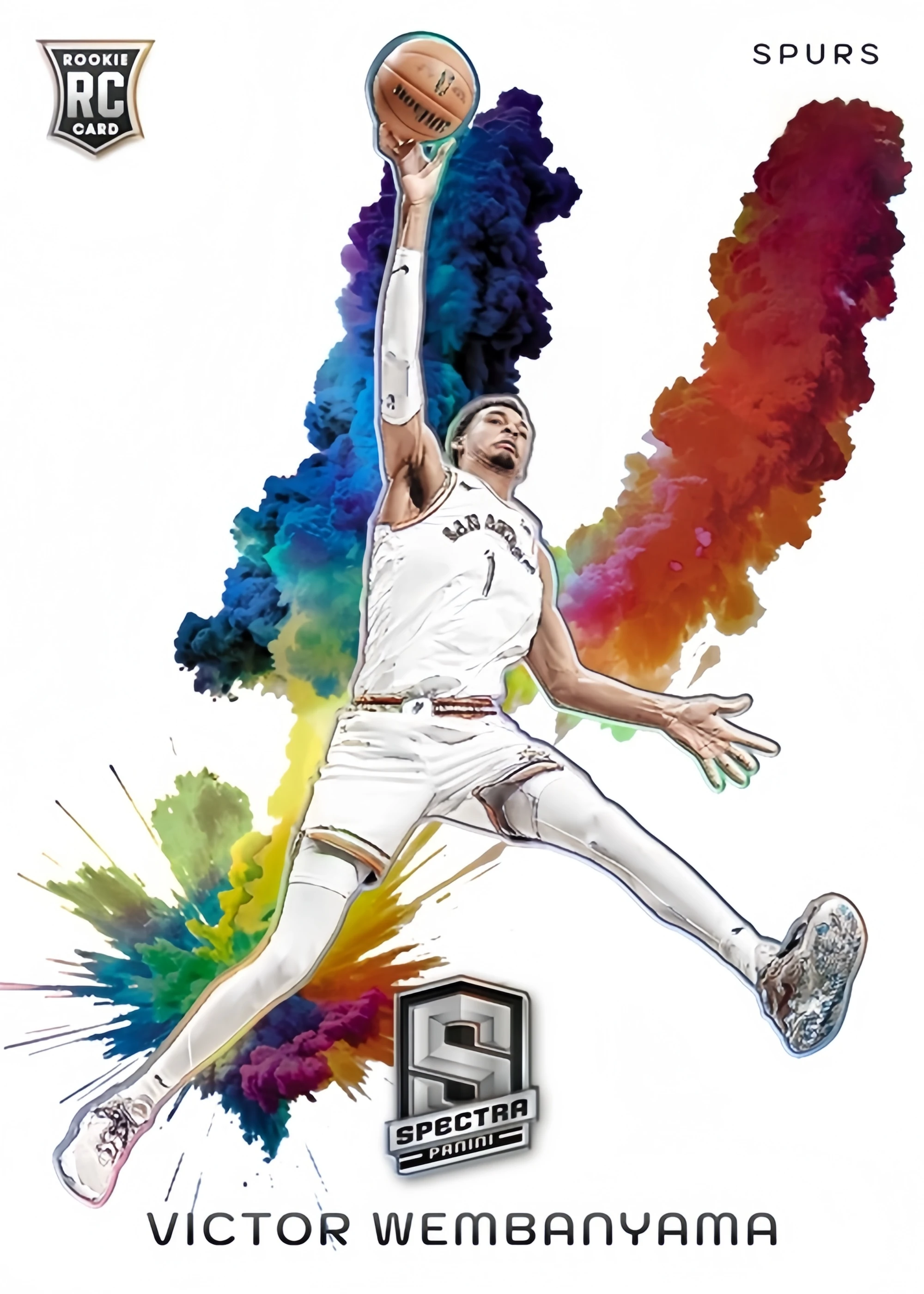 SPORTS 2024 basketball color BLAST homemade Wembanyama Doncic Curry James Edwards Durant Tatum Laser glitter collectible card