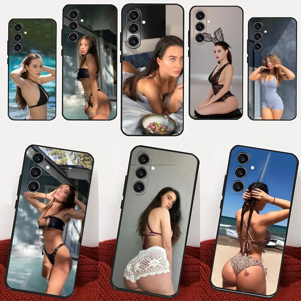 Sexy L-Lana Rhoades Phone Case For Samsung Galaxy A13,21s,22,31,32,52,53,71,80,91 Black Soft Cover