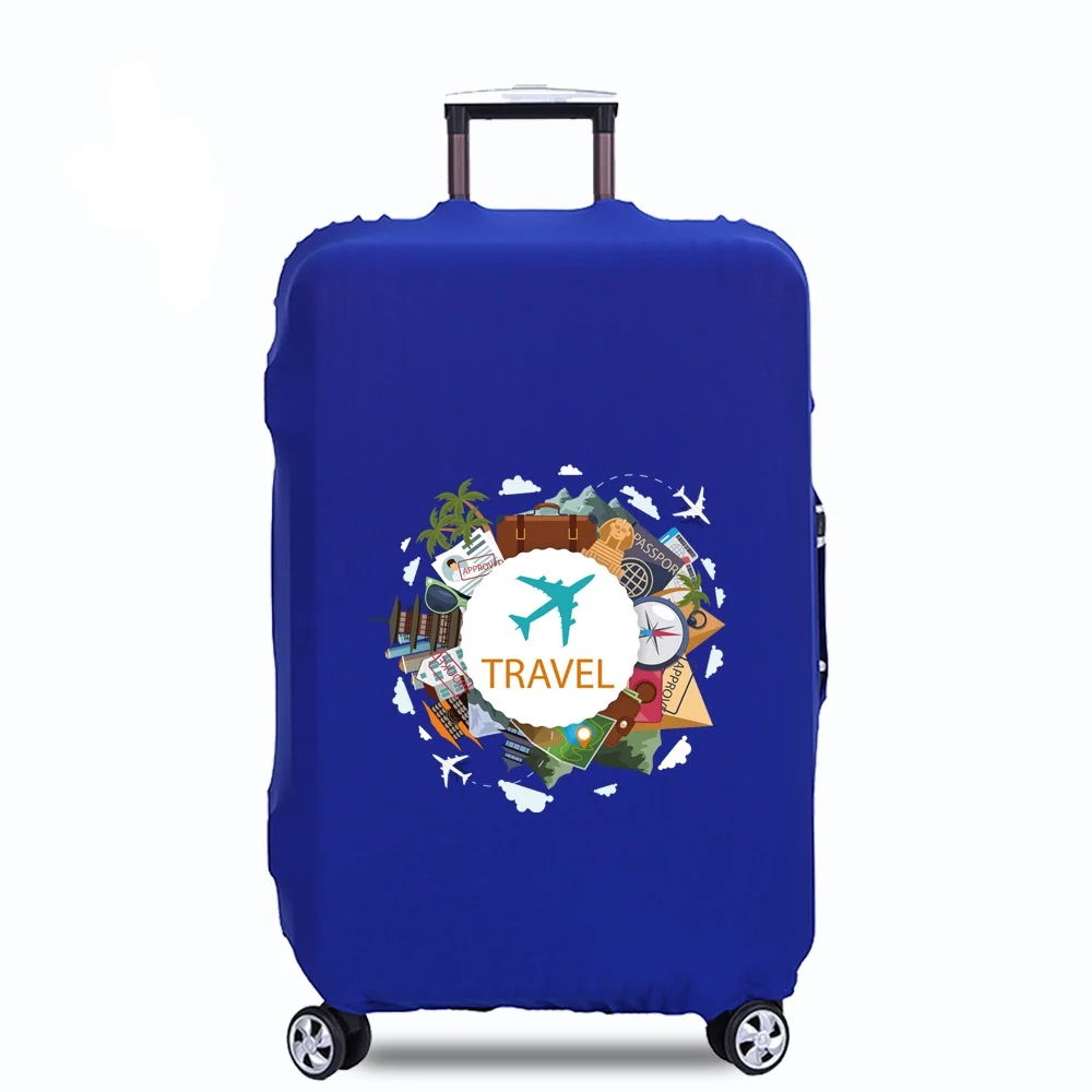 Luggage Protective Covers Luggage Cover Suitcase Protector Travel Accessories Fit 18-32 Inch Luggage Boot Travel Printing Series