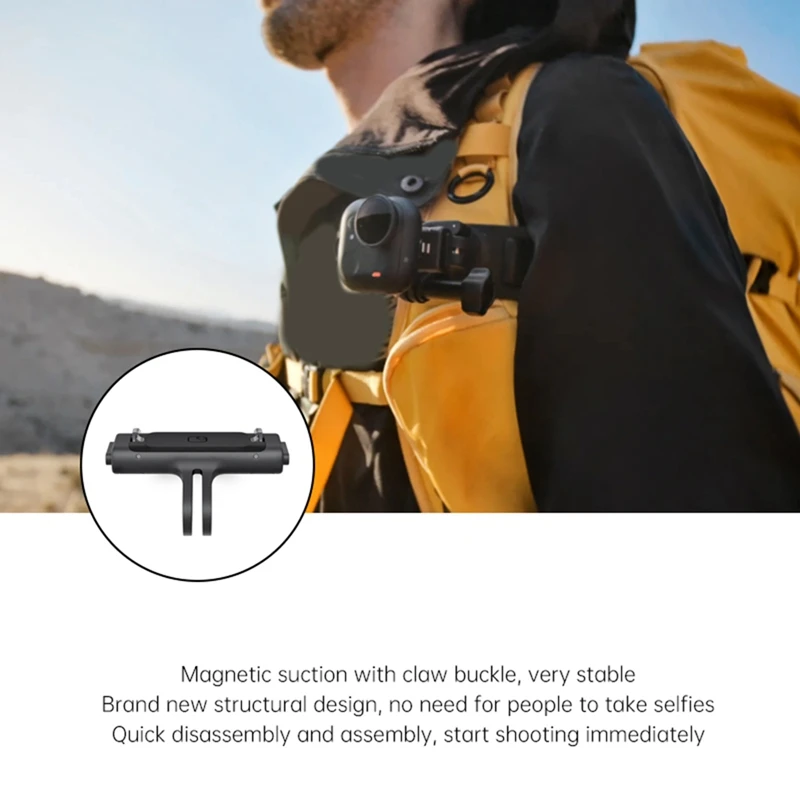For GO Ultra Camera Magnetic Quick Release Sports Camera Quick Disassembly and Assembly Accessories-A27I