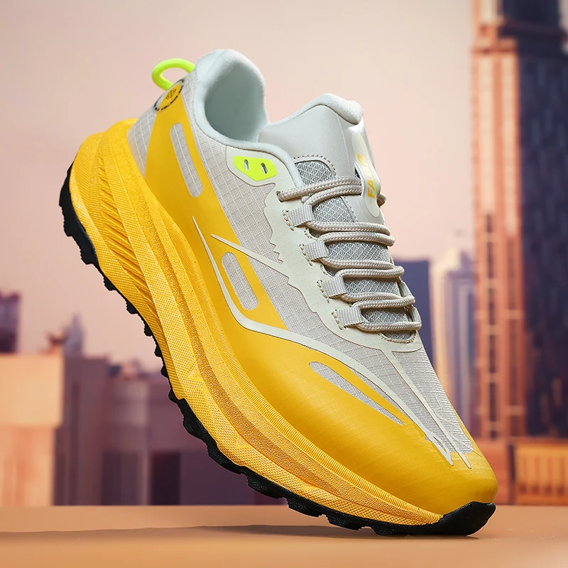 

New Outdoor Sports and Leisure Men's Shoes, Breathable and Cushioning Running and Hiking Shoes, Breathable Men's Casual Sports S