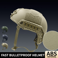 Tactical ACH High Cut Tactical Helmet  High Quality  Helmet NIJ IIIA FAST Wendy's Suspension Pad Outdoor  Helmet