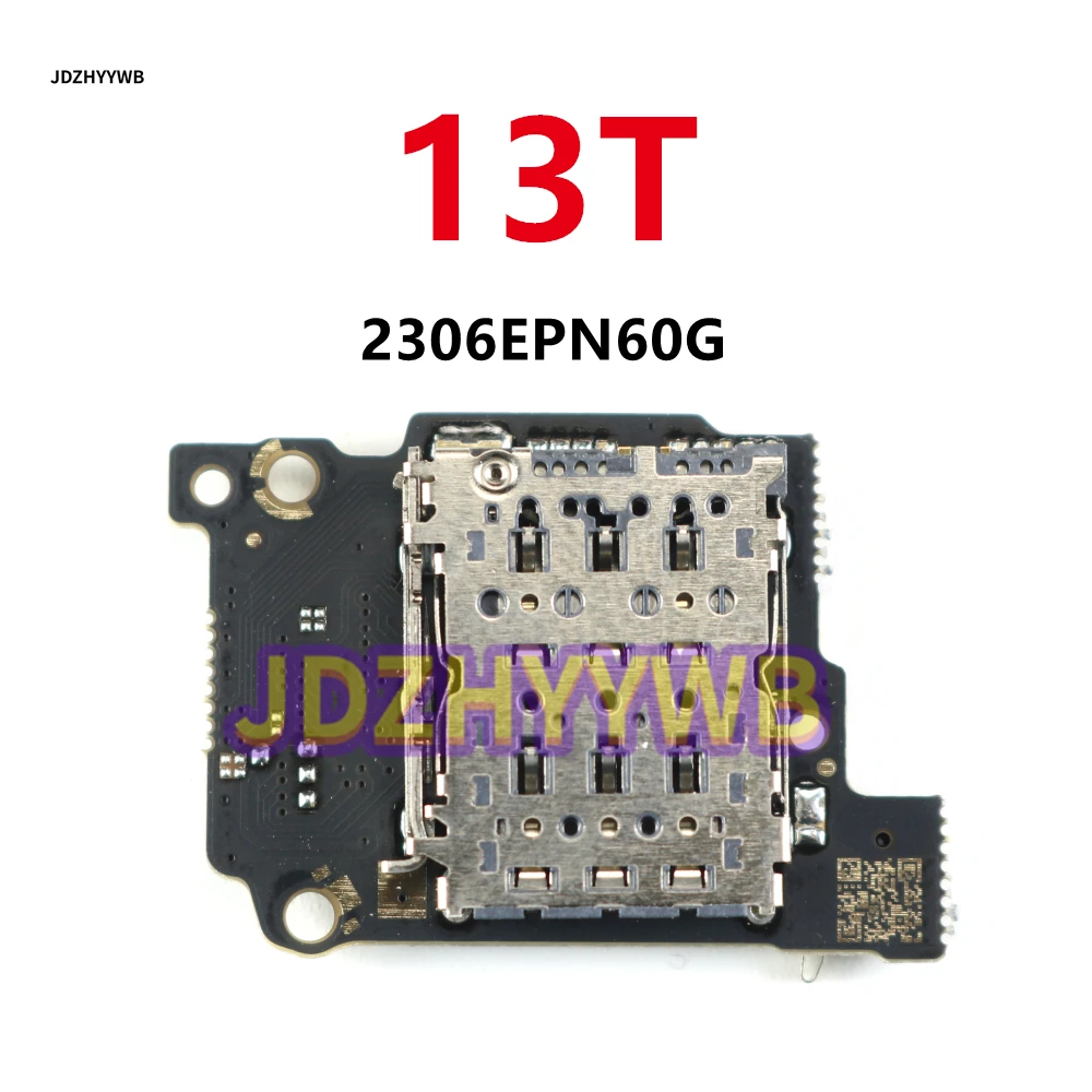 SIM Card SD Reader Board For Xiaomi Mi 13T Pro 13TPro Phone Flex Cable Board Repair Replacement Part 2306EPN60G 23078PND5G