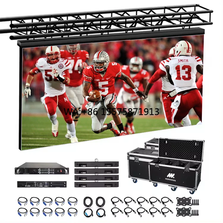 

P2.6 P2.9 P3.91 Indoor Rental Led Screen Wedding Party Backdrop Led Decorative Wall Panels Curve Led Stage Display
