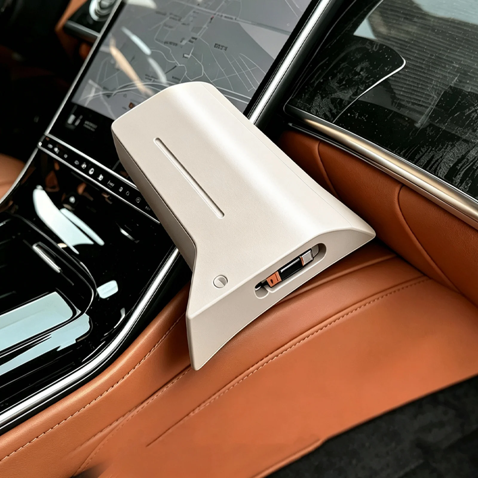 For Mercedes-Benz S-Class W223 for Maybach 2021-2026 Fast Charging Car Charger Cigarette Lighter Docking Station Accessories