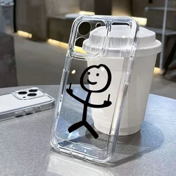 Soft Clear Phone Case For Samsung A54 5G Case Galaxy A14 A34 A33 A53 A32 A52 S24 S23 Ultra S22 Plus S21 FE Note20 Matchman Cover
