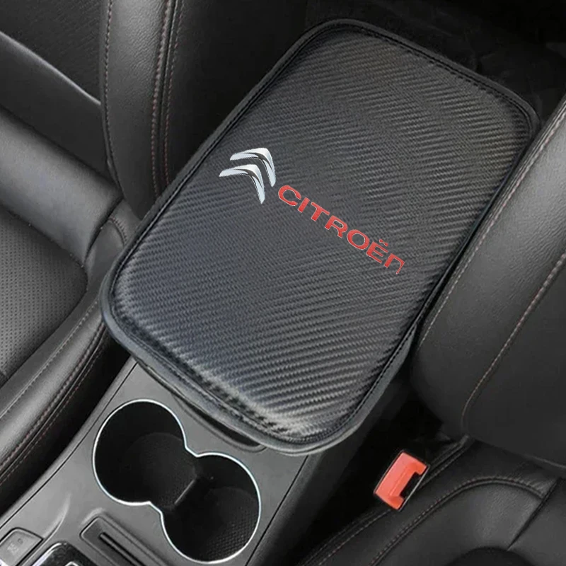 Automobile Four-season Universal Central Armrest Box Pad Car Accessorie For Citroen C1 C2 C3 C4 C5 C6 C8 C4L DS3 DS4 DS5LS DS6