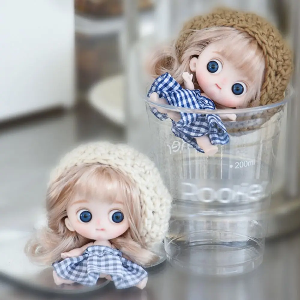 Creative OB11 BJD Doll Plush Doll Hair Loop Manual 1/12 BJD Doll Hairband Cartoon Cool OB11 BJD Doll Accessories Girl's