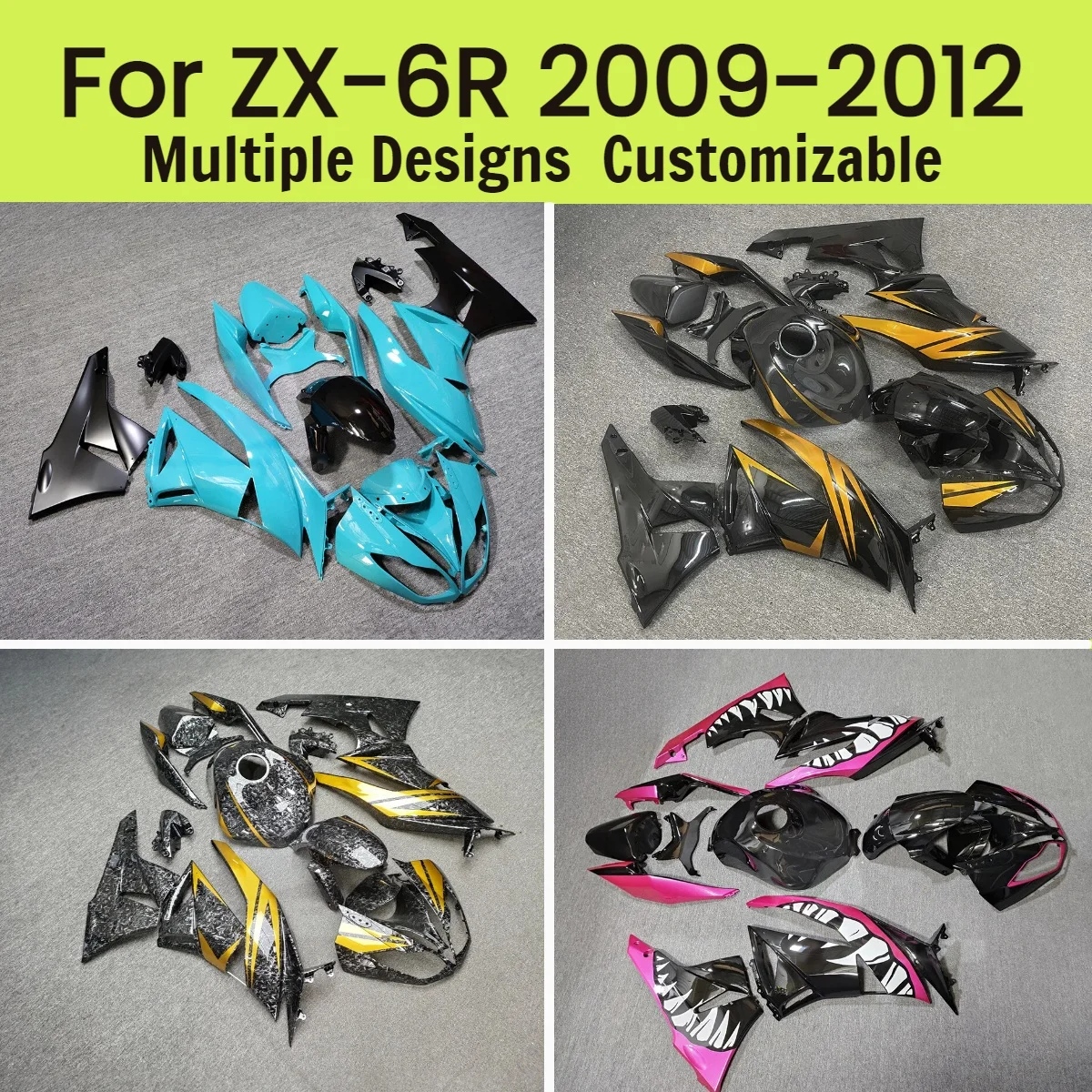 For Kawasaki ZX6R 2…