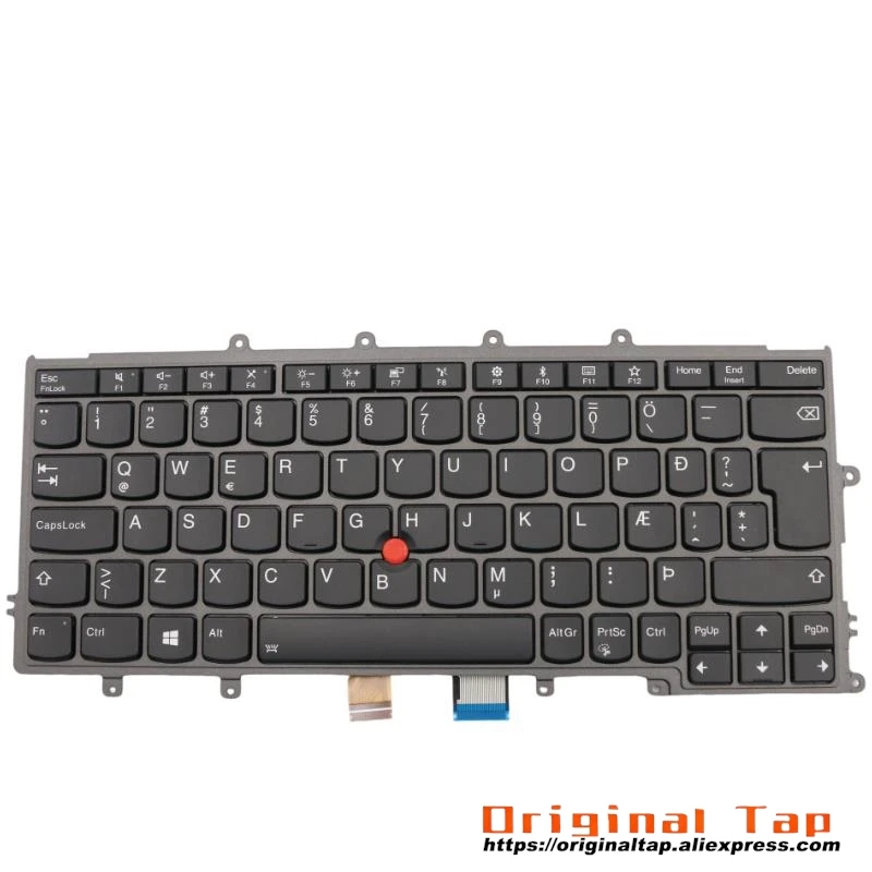 IS Icelandic Backlit Keyboard for Lenovo Thinkpad X270 A275 01EP002 01EP078