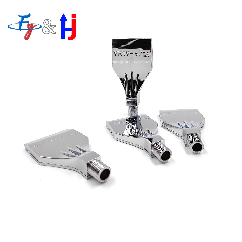 금속 에어 블로우 플랫 노즐, 알루미늄 합금 블로우 제트, 페인트 노즐, 1/4 BSPT, F1/4-ALMA, 먼지 제거