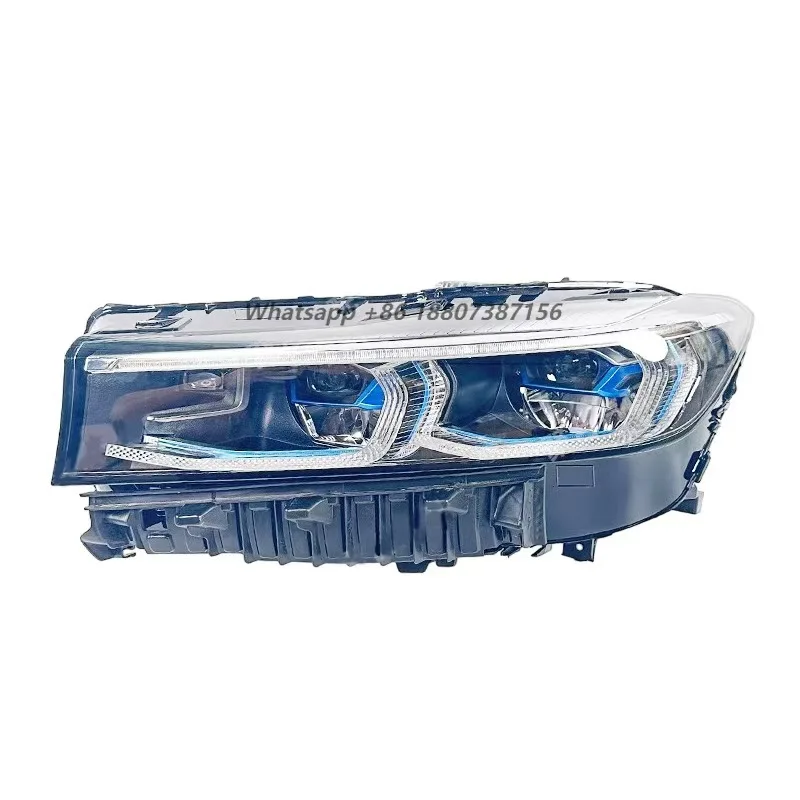 

2016-2019 for 7 Series G12 Headlights Assembly Blue Line LED Lens Daytime Running Lights Turn Signals New Refit