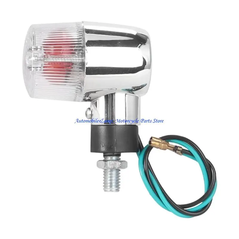 

H7BD Universal Low Profile Motorcycle Turn Light Lamp Mini Size Suitable for Various Models Retro Appearance