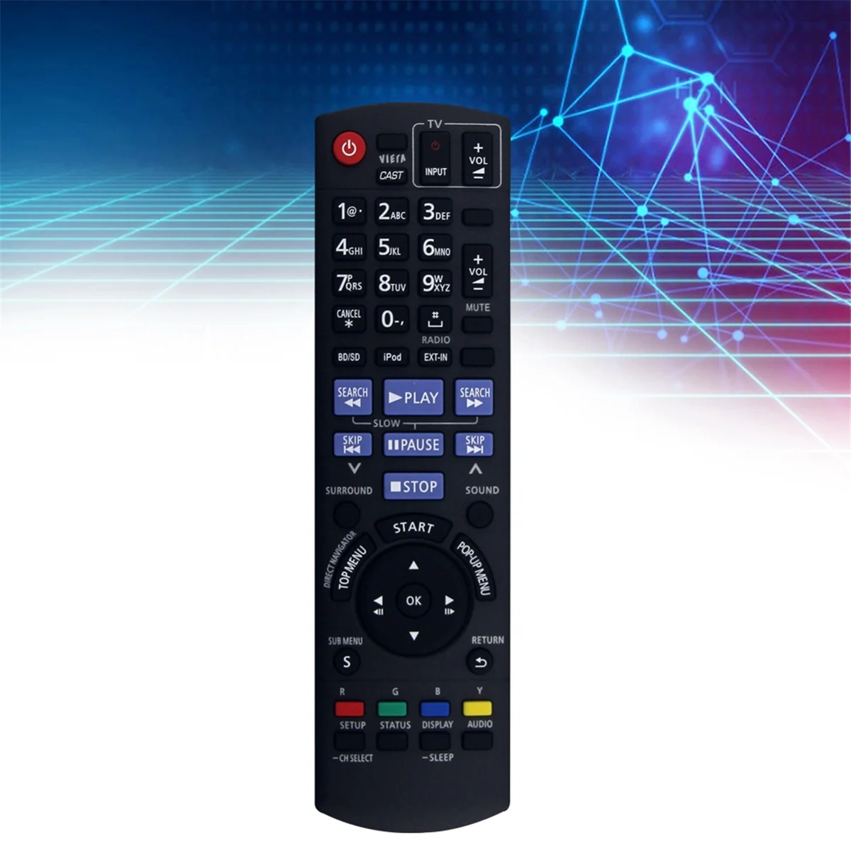 OIIRGO が N2QAKB を置き換えました 000072   パナソニック N2QAKB 用リモコン 000072   SA-BT207 ブルーレイホームシアターシステム