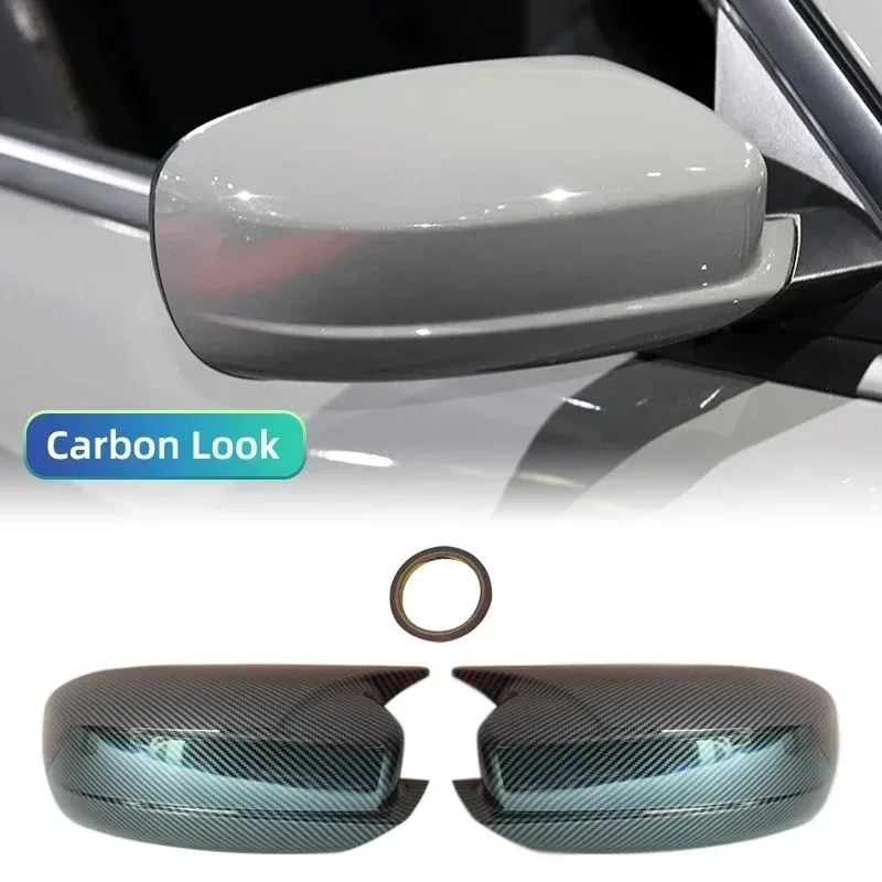 

Для Dodge Charger SRT 2011-2022 и Chrysler 300 2011-2019, крышки боковых зеркал, колпачки из углеродного волокна, внешние аксессуары для автомобиля