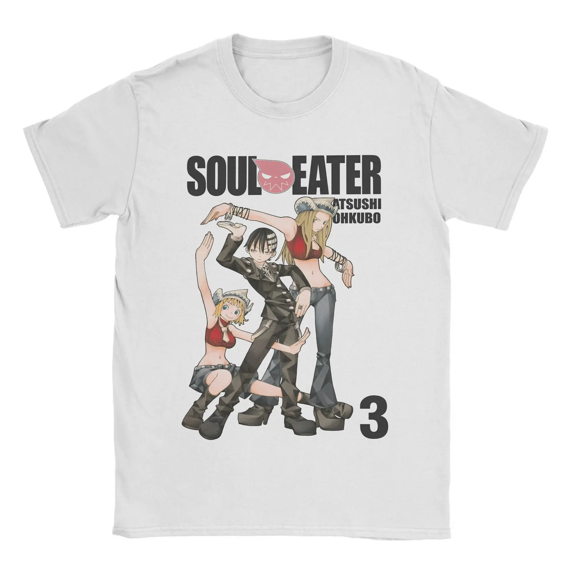 

All Seasons souled Manga eaters comics anime T Shirt For Unisex Cotton T-shirts Short Sleeve Clothes